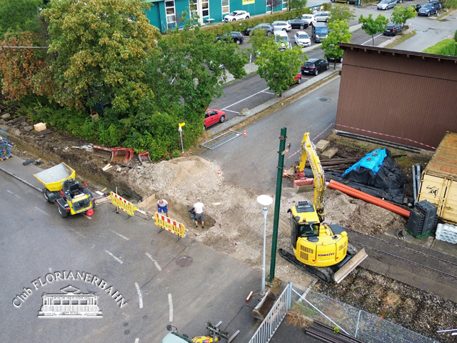 Neubau Eisenbahnkreuzung Remise/Pröllweg